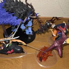 ワンピース フィギュアセット ルフィ ゾロ カイドウ サンジ 覇王ノ兆 一番くじ