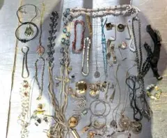 アクセサリー 大量まとめ売り ネックレス ブレスレット 遺品整理 ヴィンテージ風