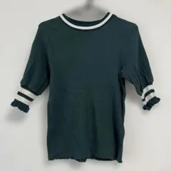 wcloset 七分袖 トップス グリーンのサムネイル