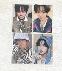 NCTWISH ユウシ poppop qq music トレカ　4枚