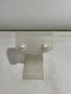 伊勢志摩英虞湾産あこや真珠　7.7 7.9mm パールピアス