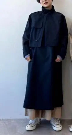 niko and…　MODE NORM CORE]玉虫ツイル3WAYマキシコート