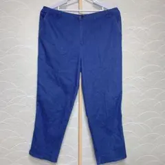 新品未使用　ダークブルー ストレートデニムパンツ　大きいサイズ