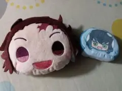 鬼滅の刃 竈門炭治郎 嘴平伊之助 ぬいぐるみ マスコット セット