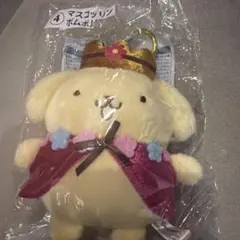 サンリオ ポムポムプリン 王冠 マスコット ぬいぐるみ - メルカリ