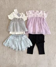 今日だけ値下げキッズ服セット 100cm フリルデザイン