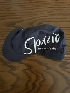 Spazio キャップ ブラック サッカー