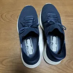 SKECHERS ハンズフリースリッポン ネイビー