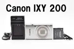 【美品・返品保証】キャノン　Canon IXY 200 シルバー 美品・返品保証】キャノンCanon IXY 200 シルバー