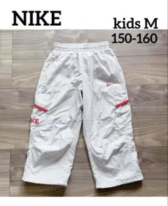 NIKE キッズ パンツ ジャージ下 ジョガーパンツ グレー M 150 160