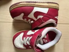 Nike 赤白 スニーカー ベルクロ