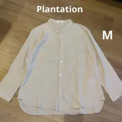 タグ付き未使用✨Plantation✨ラックスcrepeシャツ ブラウス - メルカリ