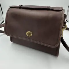 USA製 オールドコーチ コートバッグ 2WAY ショルダーバッグ 9870 茶のサムネイル