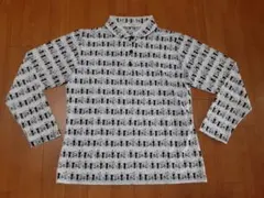 OKI.N.Y 猫柄 長袖シャツ 新品
