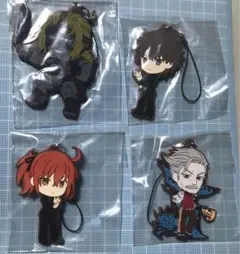 Fate FGO 一番くじ ラバーストラップ 4点　藤丸立香　女マスター　他