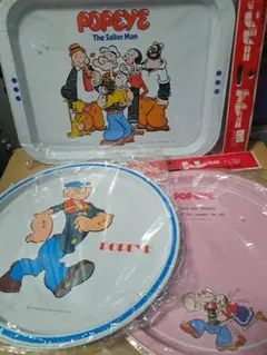 レトロ・希少】ポパイ (POPEYE) ヴィンテージ風 ミラー 卓上鏡 - メルカリ