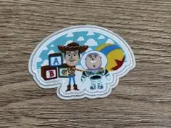 トイ・ストーリーときめきワッペンシール ウッディ&バズ・ライトイヤー　ピクサー展