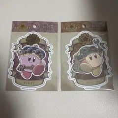 カービィと夢幻の歯車 ゴールドダイカットステッカー カービィ ワドルディ シール