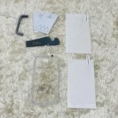 iPhone14ProMax 用 ケース 保護フィルム スタンド