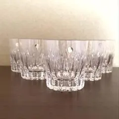 【送料込】佐々木クリスタル ガラス コップ 6個セット