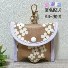 ♪即購入OK！GPSケース お花とリボン パープル/ 合皮パープル - メルカリ