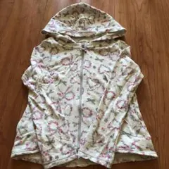 美品☆メゾピアノ　リボンパーカー130-140