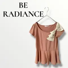 BE RADIANCE ビーラディエンス　Tシャツ フリル　カットソー　リボンMのサムネイル