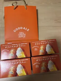 キリン グッドエール Mrs.Green Apple 限定グラス4個セット - メルカリ