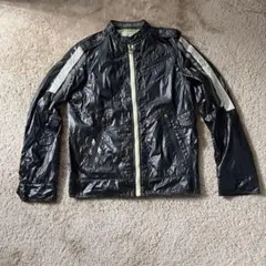 DIESEL ディーゼル ナイロン ライダースジャケット 黒 Y2K 00s