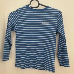 mont-bell ボーダー長袖カットソー 120