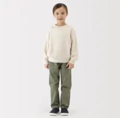 キッズ　洗いざらしチノルーズフィットパンツのサムネイル