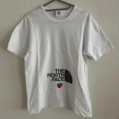 ノースフェイス×コムデギャルソン　コラボTシャツ L ホワイト