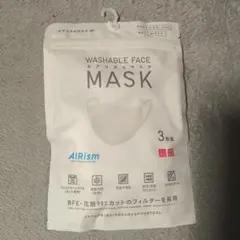 AIRism 洗えるマスク Mサイズ 3枚入り☆ユニクロ - メルカリ