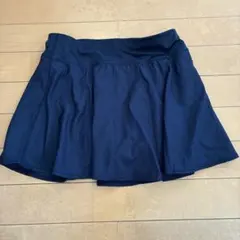 ネイビーフレアスカート スポーツウェアS