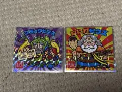ご当地ビックリマン ブラックゼウス & なにわゼウス シールセット
