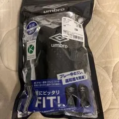 値下げしました。 サッカー　フットサルアンブロumbroジュニアシンガード未使用