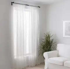 レースカーテン 2枚