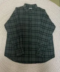 GU ジーユー　 長袖ネルシャツ　Lサイズ