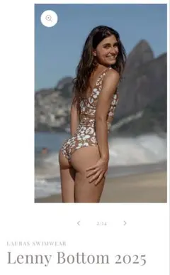 Lauras swimwear Lenny＆Lisa ハイビスカス XS