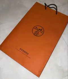 HERMES オレンジ ショップ袋