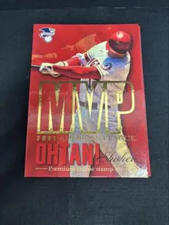 OHTANI MVP 2021 プレミアムフレームスタンプセット①