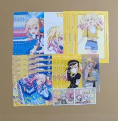 プロセカ 天馬咲希 特典 ポストカード イラストカード クリアしおり ステッカー