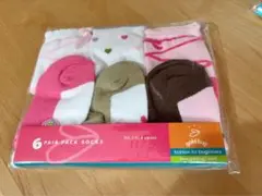 【新品未使用】gold bug ゴールドバグ　キッズ靴下 6足セット 2〜4歳