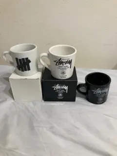 STUSSY/UNDEFEATED マグカップ 3個セット