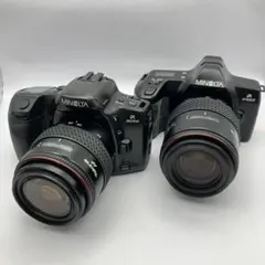 ⭐︎【レトロ】⭐︎ MINELTA α303si α5700i フィルムカメラ ⭐︎【レトロ】⭐︎ MINELTA α303si α5700i フィルムカメラ