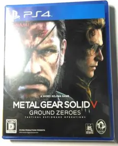 PS4 METAL GEAR SOLID V GROUND ZEROES 中古