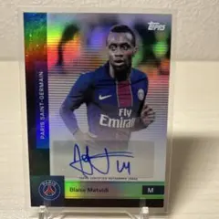 B*B様 Blaise Matuidi 直筆サインカード Topps PSG