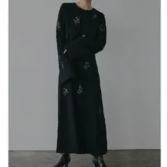 Amerivintage FLOWER EMBROIDERY DRESS