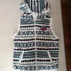 ロキシーリバーシブルボアベスト