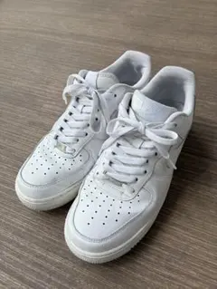 美品NIKE ナイキ AIR FORCE 1 エアフォース1 26cm ホワイト